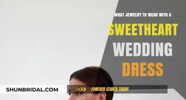 Jewelry to Accentuate Your Sweetheart Wedding Dress
