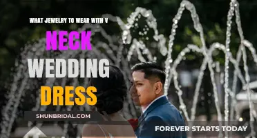 V-Neck Wedding Dress: Choosing the Perfect Jewelry