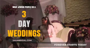 Exploring the Rich Traditions of Jewish Three-Day Wedding Celebrations