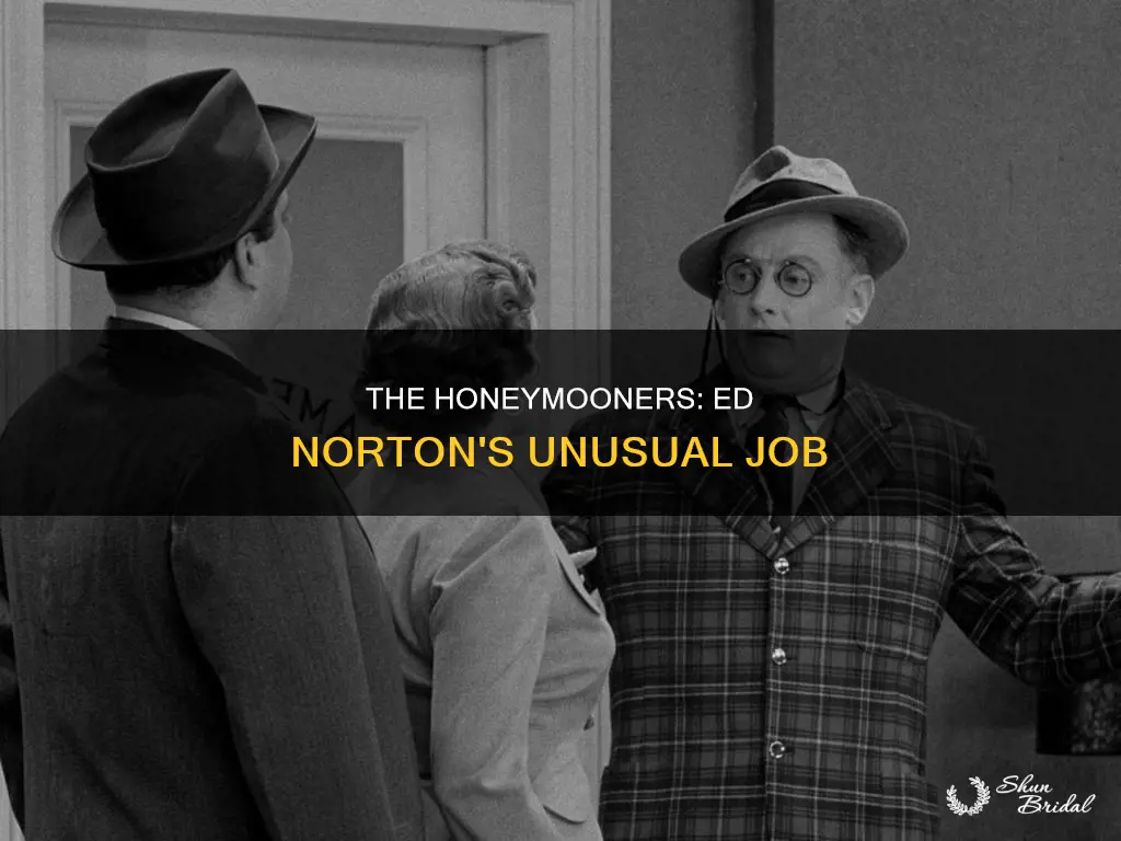 what job did honeymooners ed norton have