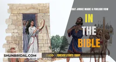 Jephthah's Tragic Vow: A Biblical Judge's Foolish Promise Explored