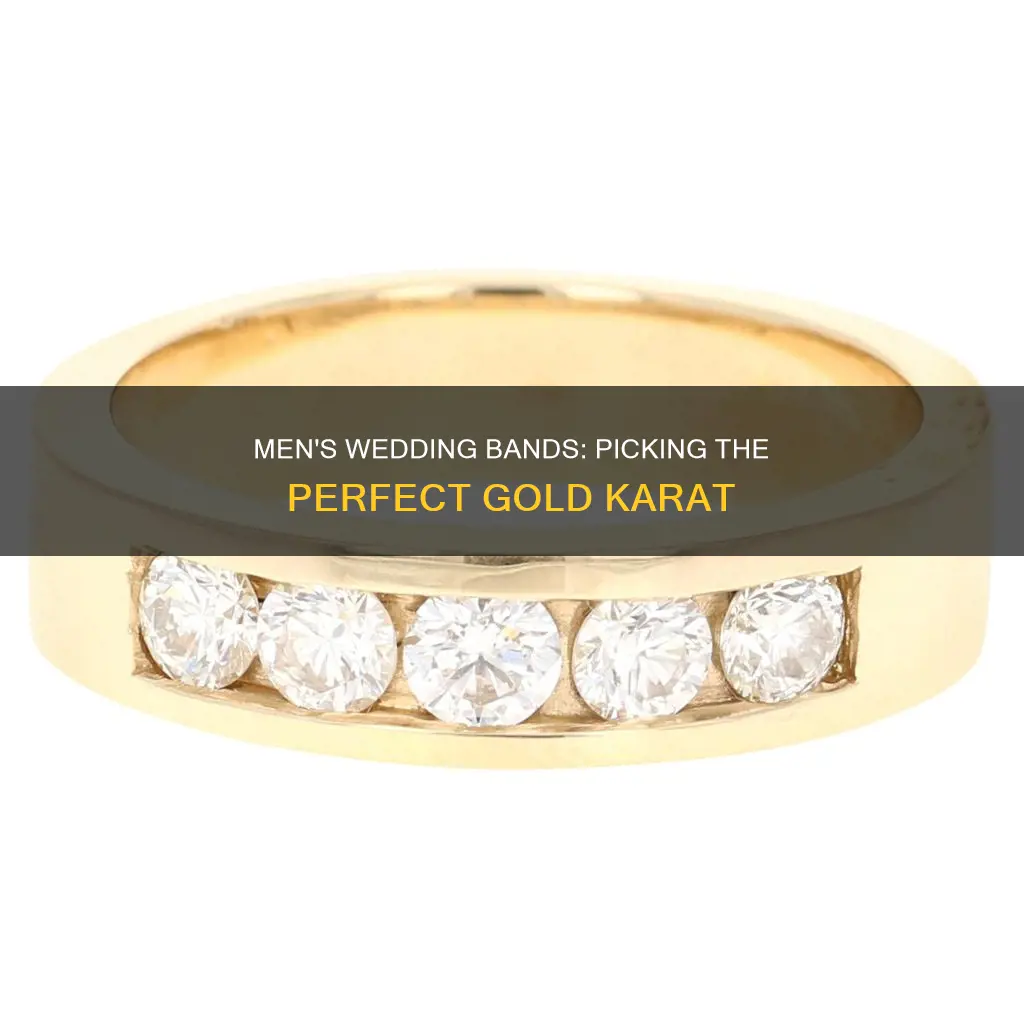 what karat gold for men