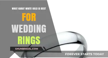 White Gold Wedding Rings: Which Karat Weight to Choose?