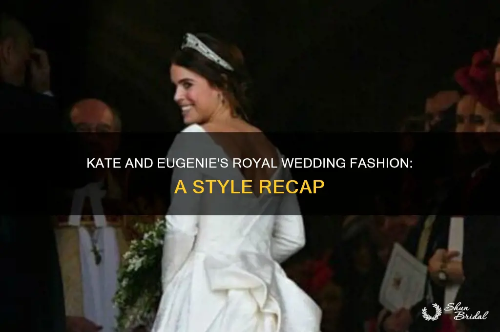 what kate eugenie wore to the royal wedding