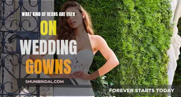 Beads on Wedding Gowns: Exploring the Varieties