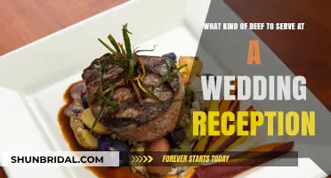 Beef Options for a Wedding Reception