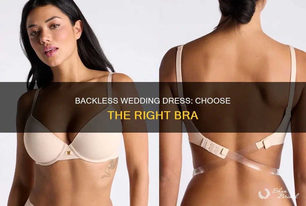what kind of bra to wear with backless wedding dress