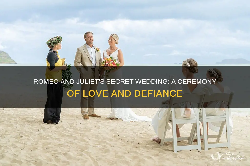 what kind of ceremony was romeo and juliet