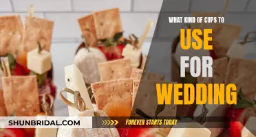 Choosing the Perfect Wedding Cups: A Guide