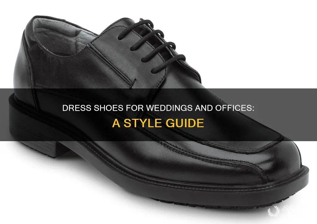what kind of dress shoes for wedding or office