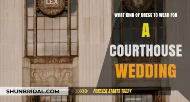 Courthouse Wedding: Dressing for the Occasion