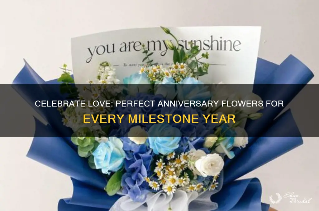 what kind of flowers for wedding anniversary