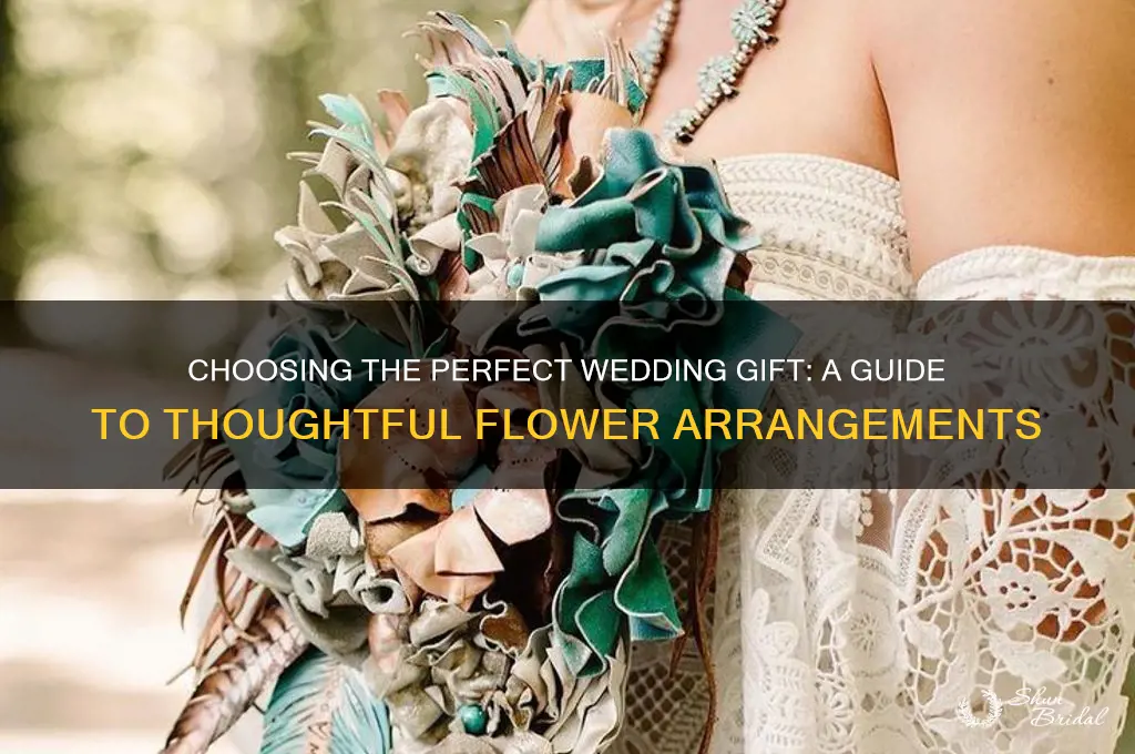what kind of flowers for wedding gift