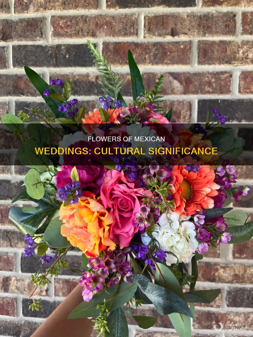 what kind of flowers used in a mexican wedding