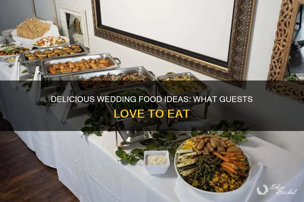 what kind of food do people like at weddings