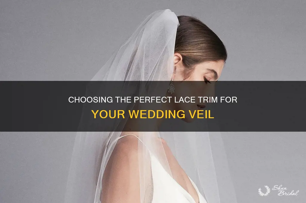 what kind of lace to get to trim a veil