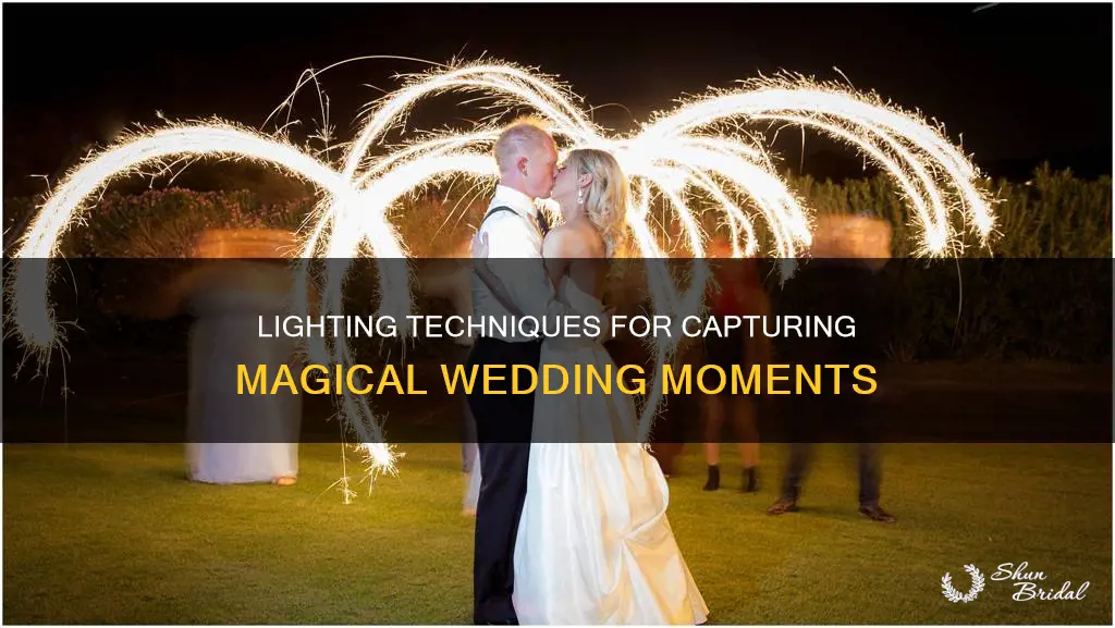 what kind of lighting do wedding photographers use