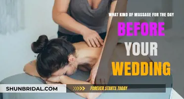 Pre-Wedding Bliss: The Perfect Massage to Relax Before Your Big Day