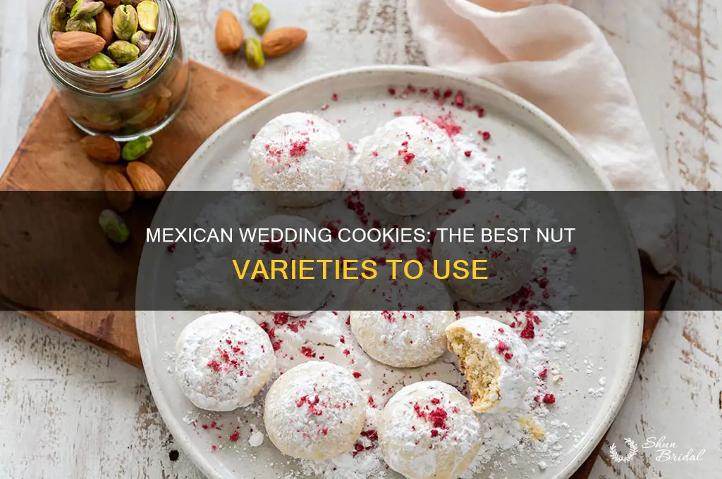 what kind of nuts go in mexican wedding cookies
