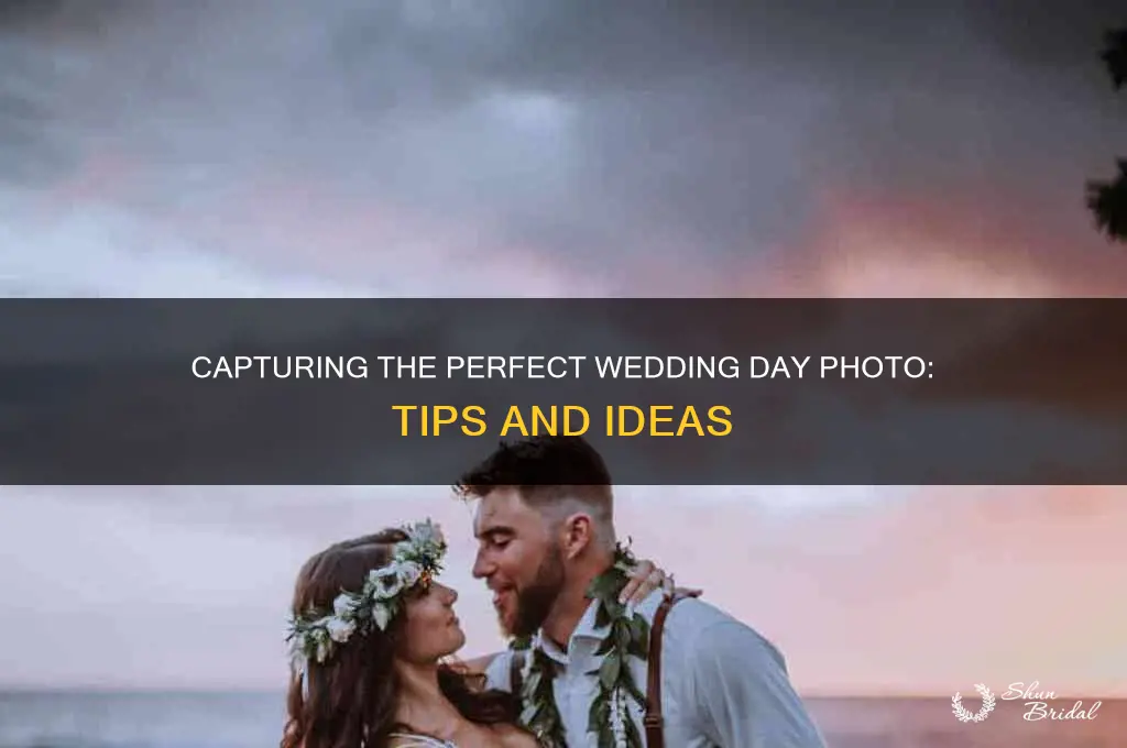what kind of picture on wedding day