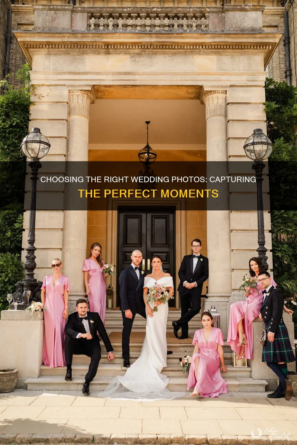 what kind of picture to use for a wedding