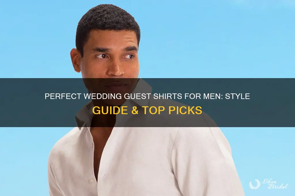 what kind of shirt for men wedding guest