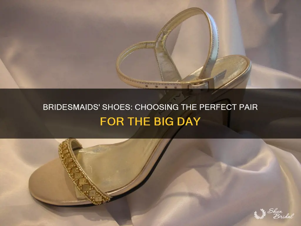 what kind of shoes should bridesmaids wear