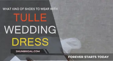 Tulle Wedding Dresses: Choosing the Perfect Shoes