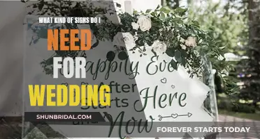 Wedding Signage: Essential Guide for Your Big Day