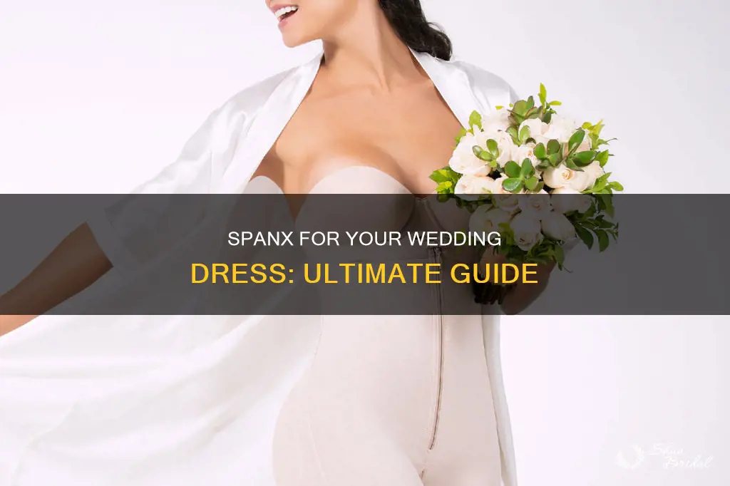 what kind of spanx to wear under wedding dress