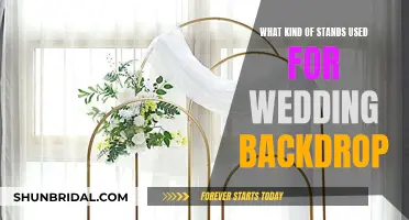 Backdrop Stands for Weddings: Choose the Right Support