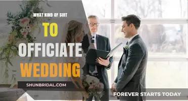 Choosing the Perfect Suit to Officiate a Wedding in Style