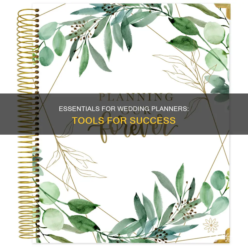 what kind of things do wedding planners use