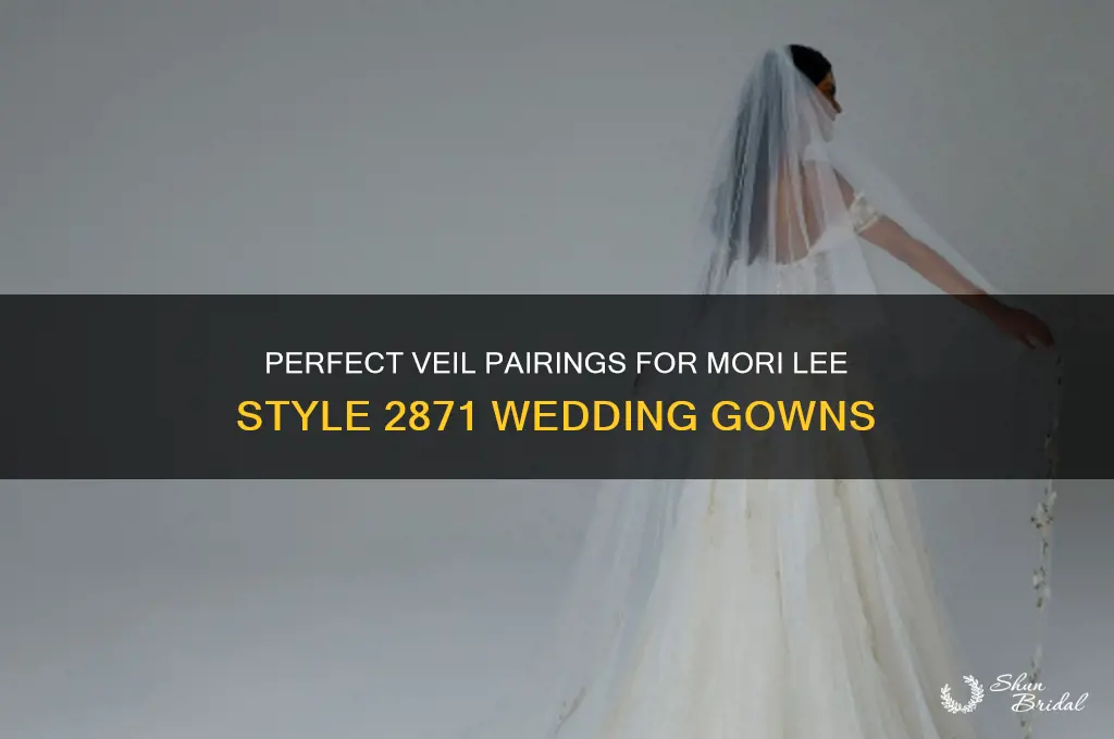 what kind of veil goes with mori lee style 2871