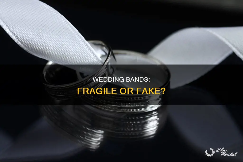 what kind of wedding bands shatter