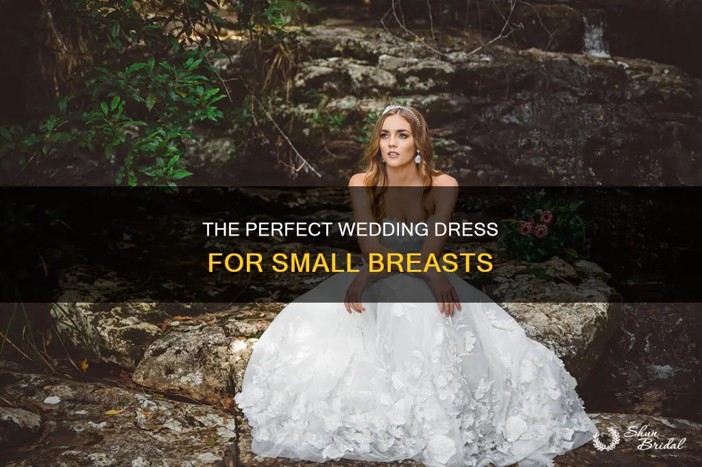 what kind of wedding dress for small breast
