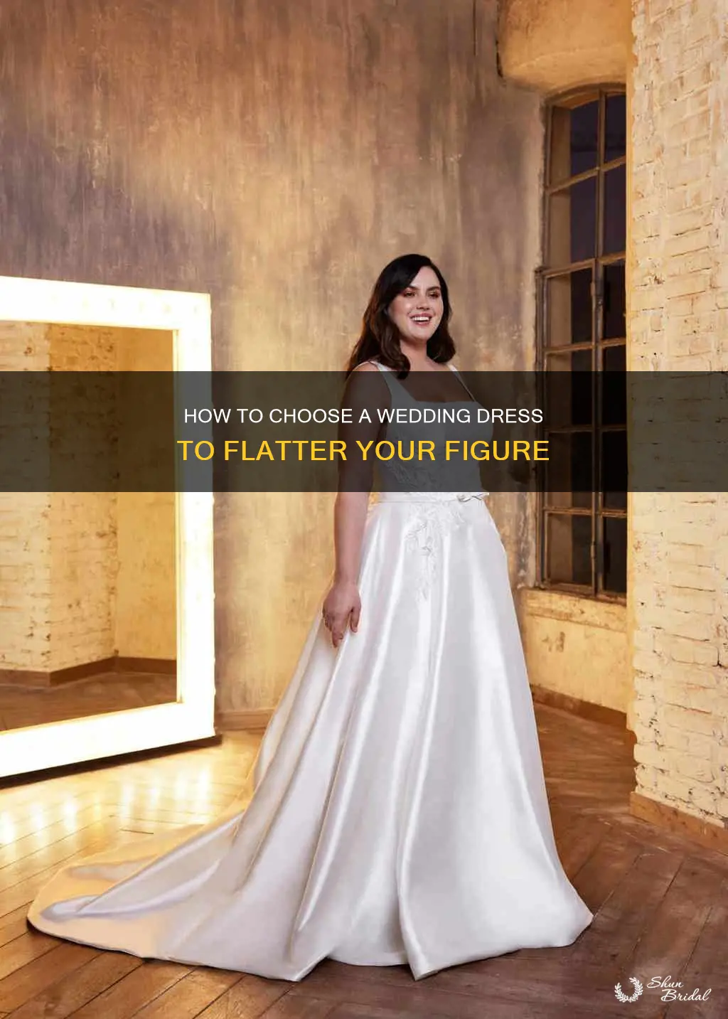 what kind of wedding dress makes you look slimmer