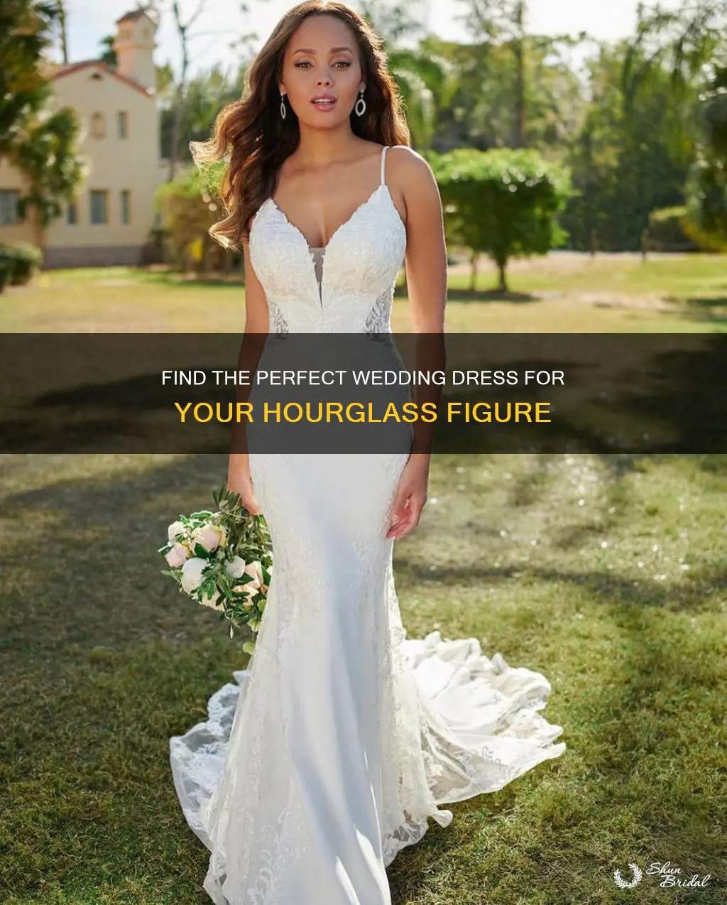 what kind of wedding dress should a full hourglass shape