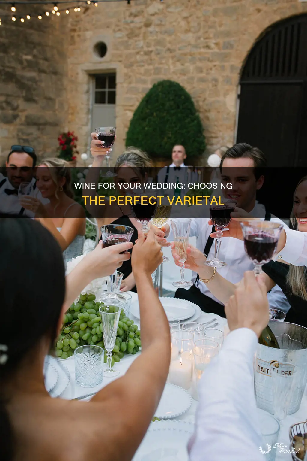 what kind of wine for wedding reception