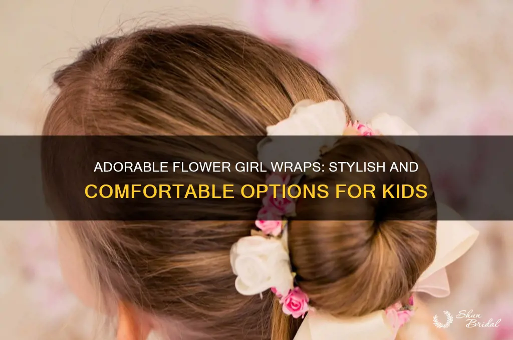 what kind of wraps for flower girl children