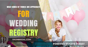 Wedding Registry: Choosing the Right Gifts