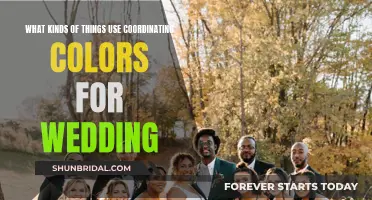 Coordinating Wedding Colors: From Dresses to Decor