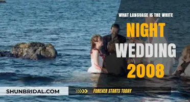Unveiling the Language of the White Night Wedding 2008 Mystery