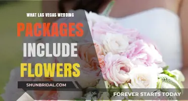 Vegas Wedding Packages: Floral Inclusions and More