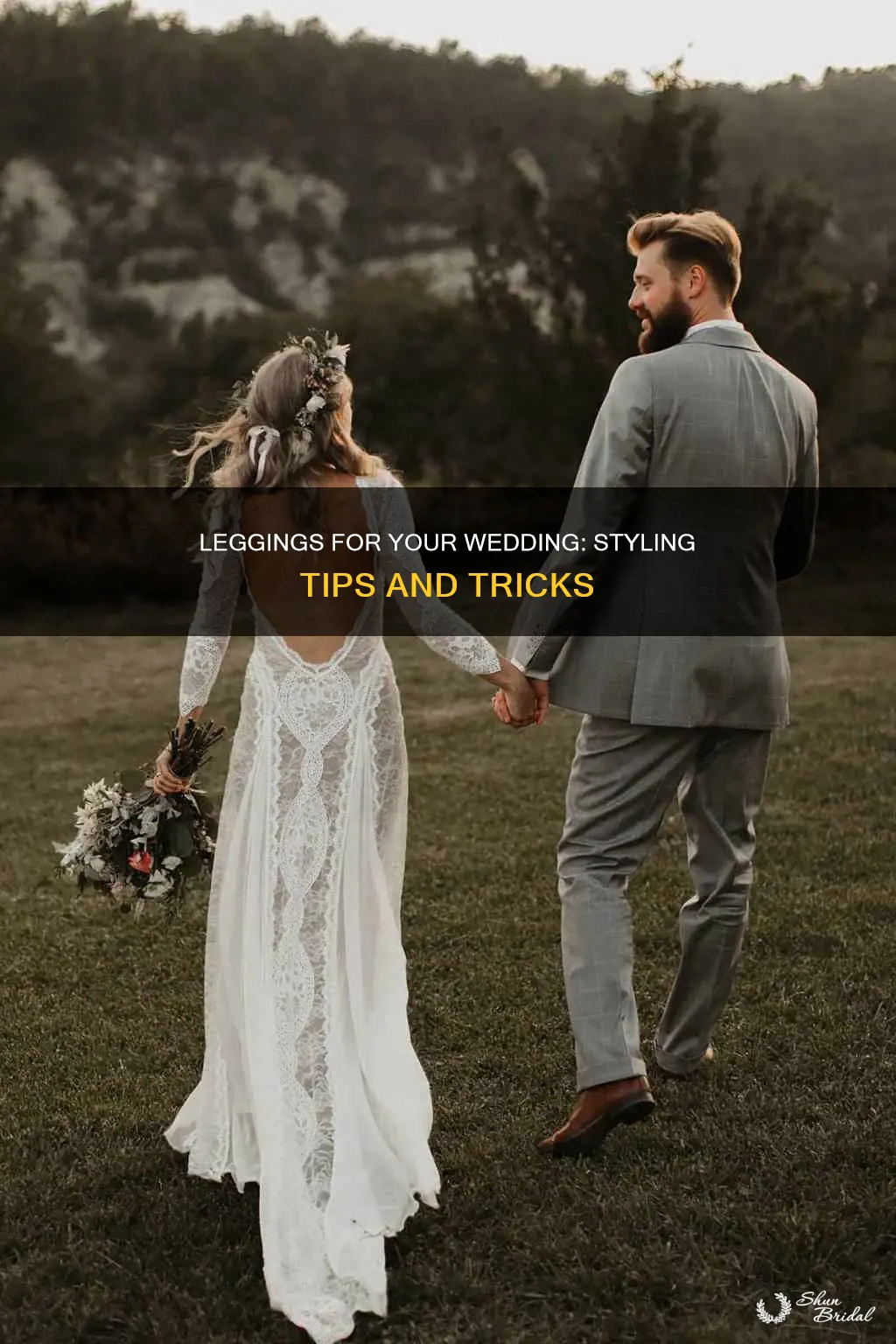 what leggings to wear with wedding dress