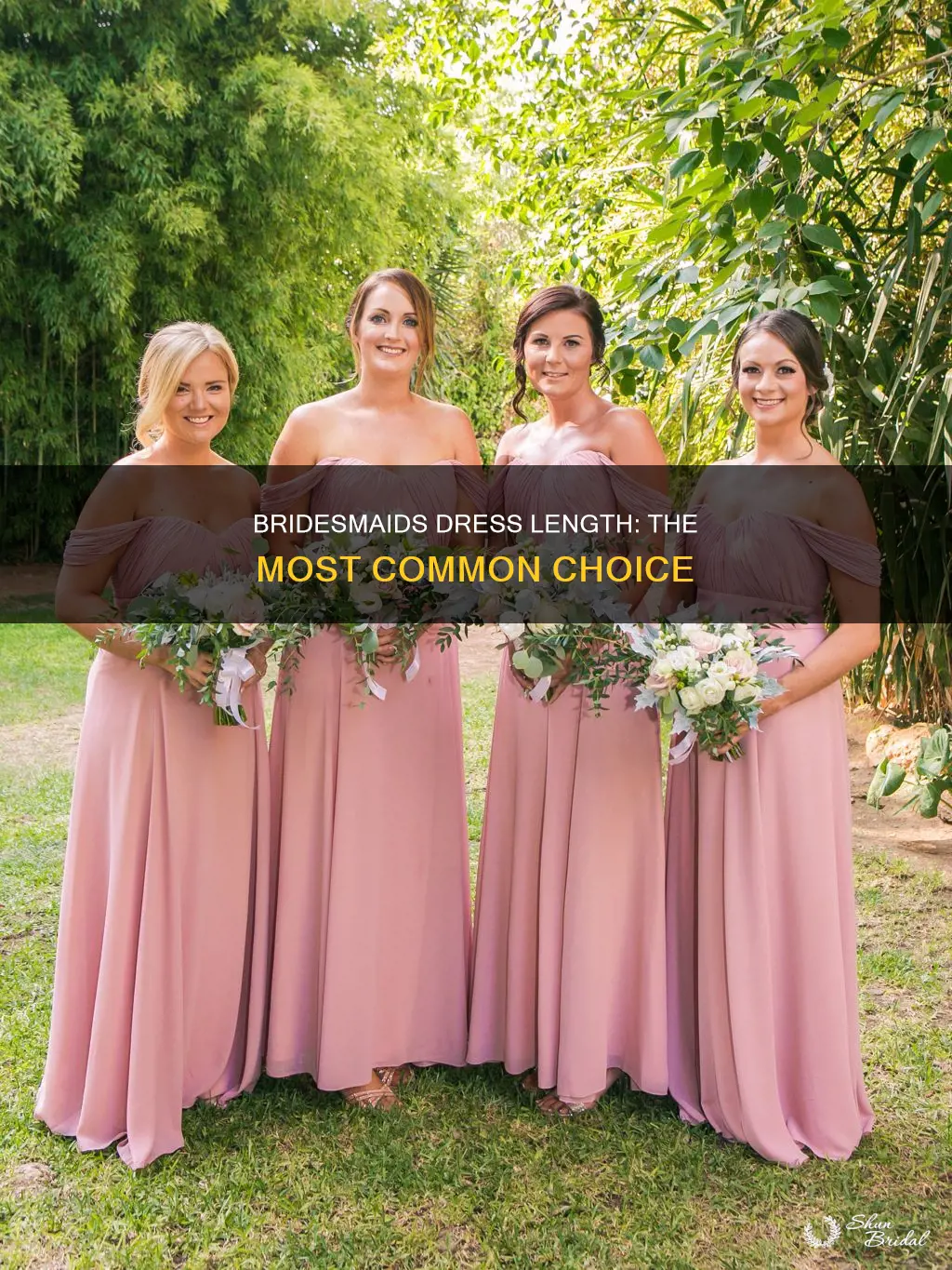 what length of bridesmaids dress is mosy common