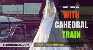Choosing the Perfect Veil Length for a Cathedral Train Wedding Gown