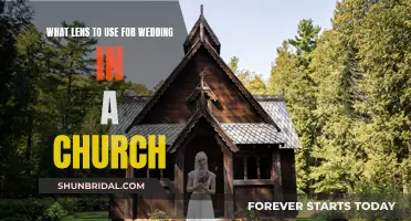 Prime Lens for Church Weddings
