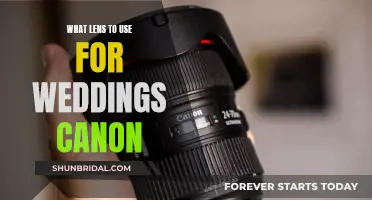 Best Canon Lenses for Wedding Photography