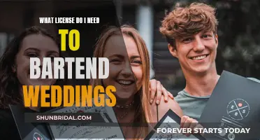 Bartending Weddings: Navigating License Requirements